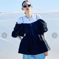 メゾンスペシャル maison special バルーンスリーブチュニックのサムネイル