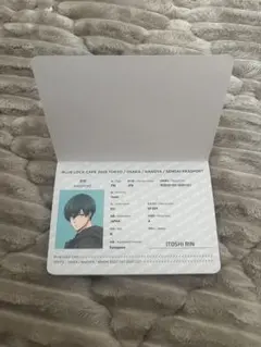 糸師凛 ブルーロック カフェ special trip コースター パスポート
