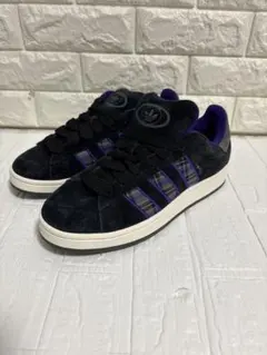 adidas campus編み込みデザイン スニーカー ブラウン(国内希少品 