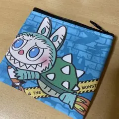 Labubu ラブブ　ミニポーチ　ミニ財布　ラブブ♡ブルー