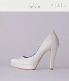 BENIR ウエディングシューズ　22センチ