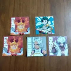 【キラステッカー入り】僕のヒーローアカデミア ステッカー4枚セット【おまけ付】