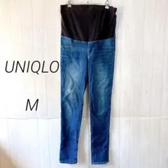 UNIQLO　マタニティウルトラストレッチジーンズ　青　Mサイズ