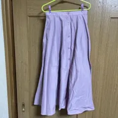 ロングスカート　ユニクロ　フレア　ポケット付き