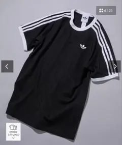 adidas オリジナルス スリーストライプ Tシャツ