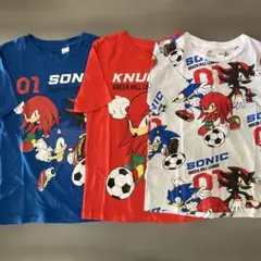 H&M スーパーソニック　Tシャツ120 3枚セット