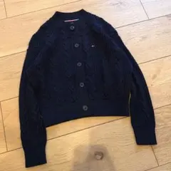 【タグ付き新品】トミーヒルフィガー ネイビー カーディガン