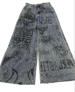 ROMWE ワイドパンツL