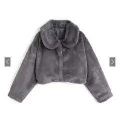 GRL ファーショート丈コート on331