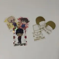 名探偵コナン ダイカットクリアステッカー&赤井秀一クリアカード