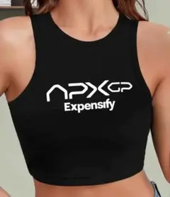 ブラッドピット主演【F1】APXGP レディースクロップドタンクトップ S☆新品