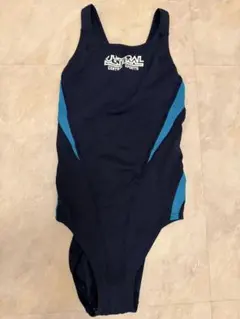 セントラル　スイミング　Mizuno ネイビー水着 140