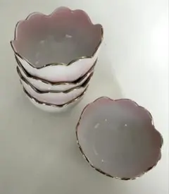 花形 桜 ピンク 小鉢 5個セット 和食器 可愛い 春テーブルコーディネート