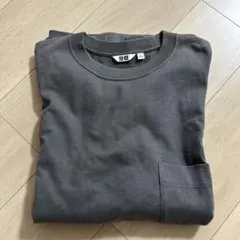 Uniqlo U メンズ長袖ポケットTシャツ