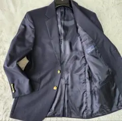 【極美品/実寸L～XL位】ブルックスブラザーズ テーラードジャケット 紺ブレ