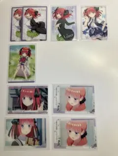 五等分の花嫁 中野二乃 ウエハースカード ウエハース