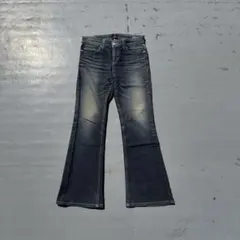 平成 00s EDWIN SOMETHING ブーツカット フレアデニム y2k