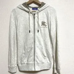 BURBERRY BLUE LABEL パーカー ノバチェック ホースロゴ