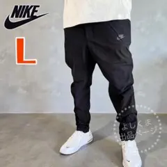 L ナイキ 春夏素材 ハイストレッチ カーゴパンツ ルーズ ACG ブラック 