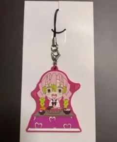 ɑ●鬼滅の刃　ローソン　ラバーストラップ　甘露寺蜜璃