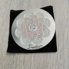 GUERLAIN ゲラン 花柄円形ミラー ノベルティのサムネイル