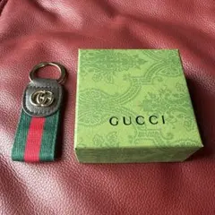 GUCCI ダブルG キーリング ウェブストライプのサムネイル