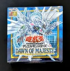 遊戯王 DAWN OF MAJESTY BOX 初回生産限定版 未開封 - メルカリ