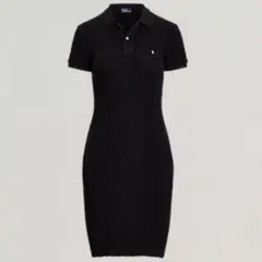 Polo Ralph Lauren ケーブル　編み 半袖　ポロワンピース　ニットのサムネイル