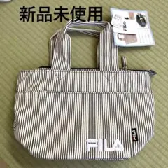フィラ　トートバッグ　ストライプ