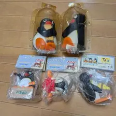 ピングー セット売り　脱臭炭マスコット　ピングーからの贈り物　レア　昭和レトロ