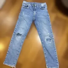 ZARA ダメージ加工 ロングパンツ 13-14サイズ　　　164センチ
