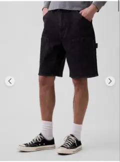 GAP 9" UTILITY CARPENTER SHORT ブラック 28のサムネイル