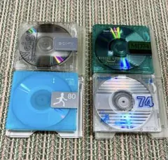 SONY TDK Victor maxellミニディスク 録音メディア4枚セット