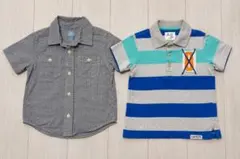 baby GAP 95 半袖ポロシャツと半袖シャツ