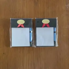 メモ帳 ペン付き　2セット