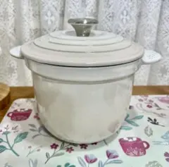 LE CREUSET プチココットダムール 16cm 両手鍋 - メルカリ