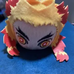 鬼滅の刃　煉獄　寝そべりマスコットキーチェーン