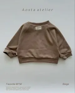 AOSTA favorite mtm 新品未使用 韓国子供服 Msize