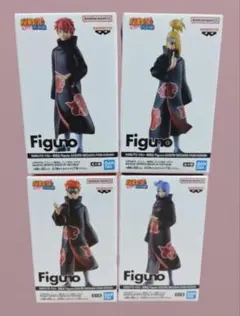 NARUTO-ナルト- 疾風伝 Figuno- アカツキ 暁全4種コンプセット - メルカリ