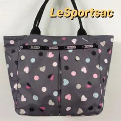 LeSportsac トートバッグ ハート ドット柄 軽量バッグ レスポのサムネイル