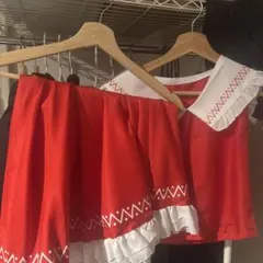 東方project 博麗霊夢 コスプレ衣装 フルセット（ウィッグ付き）