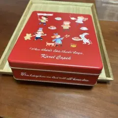 カレルチャペック紅茶店 空き缶　おまけ付