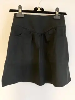 Jill by JILLSTUART ✨バックロゴ　ミニスカート ブラック系　Sのサムネイル