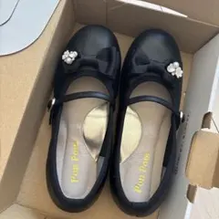 【size20.0cm】キッズ　ブラック フォーマルシューズ、靴、女の子