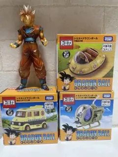 ドラゴンボール アクションフィギュア トミカ3点セット