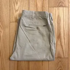 POLO ラルフローレン ツータック ポロチノ ベージュ W35 チノパン 古着