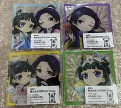 薬屋のひとりごと　薬屋祭　アクリルコースター　4枚セット　猫猫　壬氏