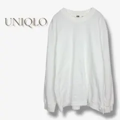 ユニクロ U エアリズム ロング シャツ ホワイト 定番 ミニマル a1514