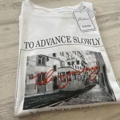 新品未使用Blistorm フォトプリント 半袖Tシャツ Mサイズホワイト