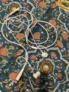 Lightning接続 ホワイト イヤフォン